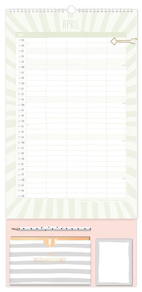 Premium-Familienplaner 2026: Familienplaner, Kalender