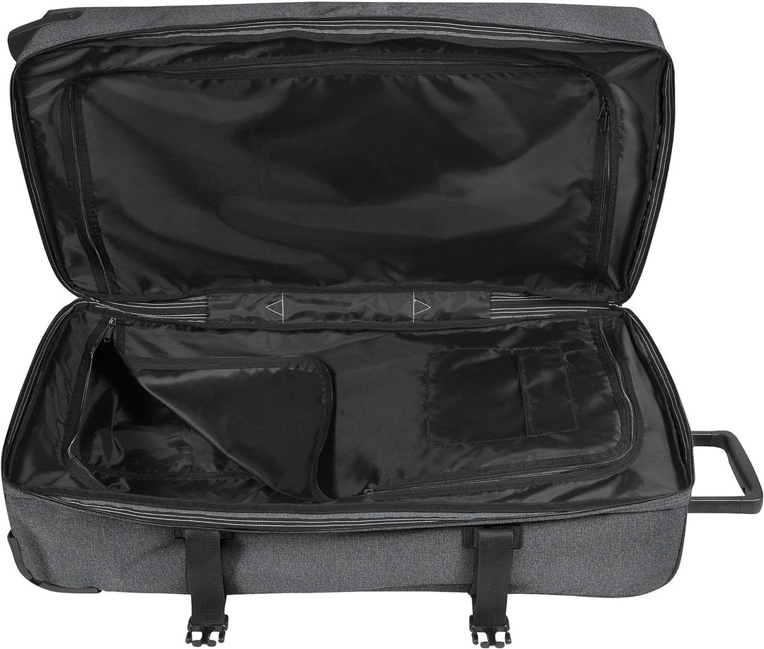 EASTPAK Tranverz Gepäck, Einheitsgrösse Black Denim Bundle mit M Koffer, 172 cm, Black Denim Bundle