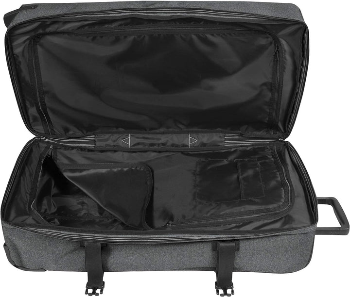 EASTPAK Tranverz Gepäck, Einheitsgrösse Black Denim Bundle mit M Koffer, 172 cm, Black Denim Bundle