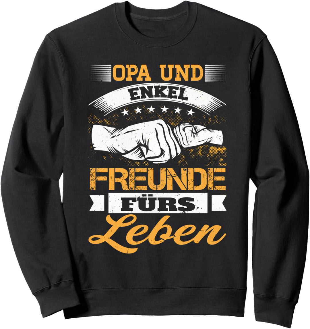 Opa Und Enkel Freunde Fürs Leben Vatertag Sweatshirt