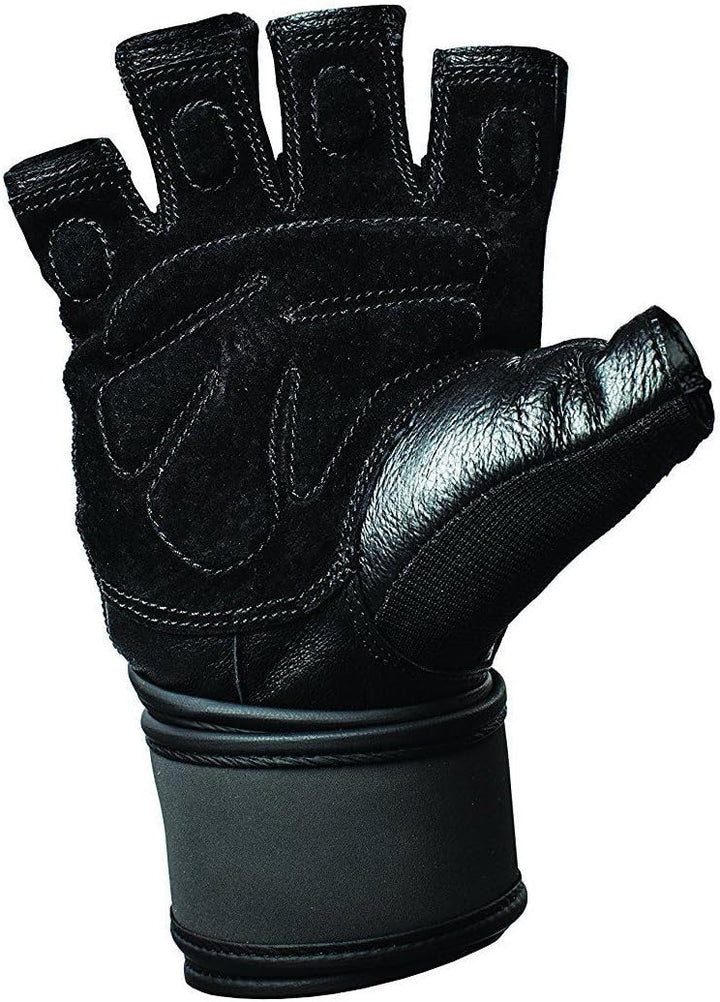 Harbinger Red Line Gewichtheber Handgelenk Wraps, 1 paar Trainingshandschuh mit Handgelenkwickel M,