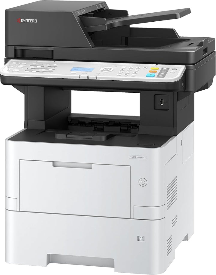 Kyocera Ecosys MA4500ix Multifunktionsdrucker Schwarz Weiss, Duplex-Einheit, 45 Seiten pro Minute, D