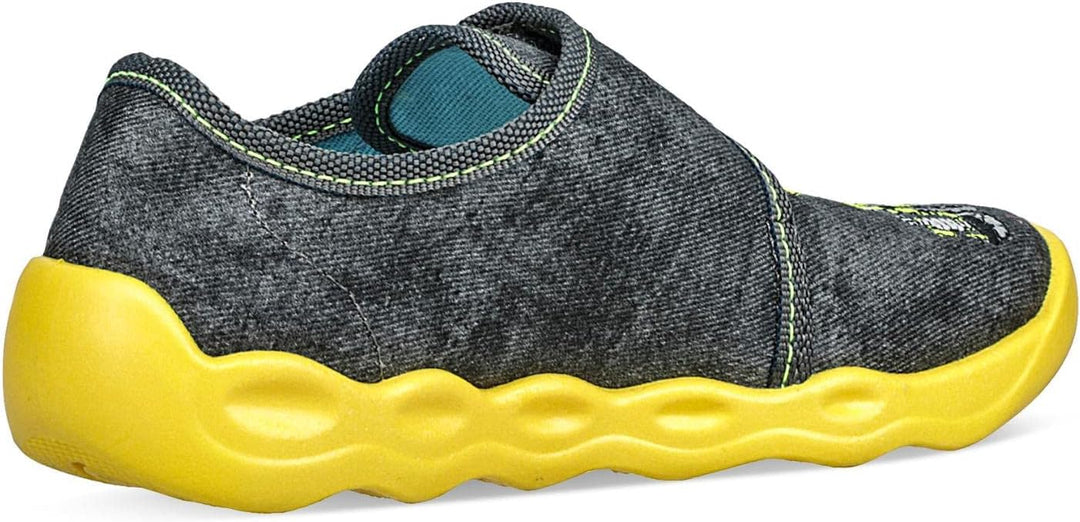 Superfit Jungen Bubble Hausschuh 32 EU Grau Mehrfarbig 2000, 32 EU Grau Mehrfarbig 2000