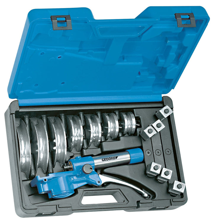 GEDORE 245610 Handrohrbieger-Satz, hydraulisch, 8-TLG, Size, Farbe