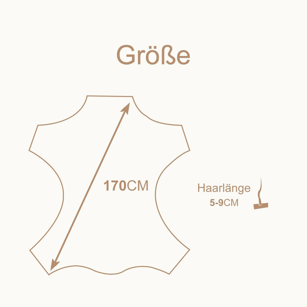 MH MYLUNE HOME Lammfell Teppich Schaffell echt gross 170cm x 60cm schafsfelle weiche und Flauschige