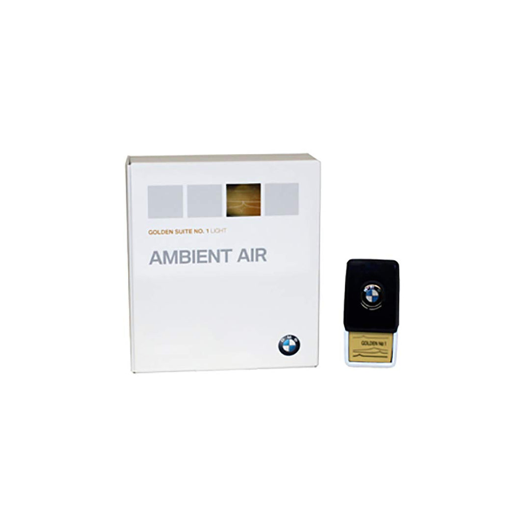 BMW Raumluft, goldene Suite Nummer 1, Duft, Duftstecker, Geruch BMW 5er G3x, 7er G1x Vanille 1 Stück
