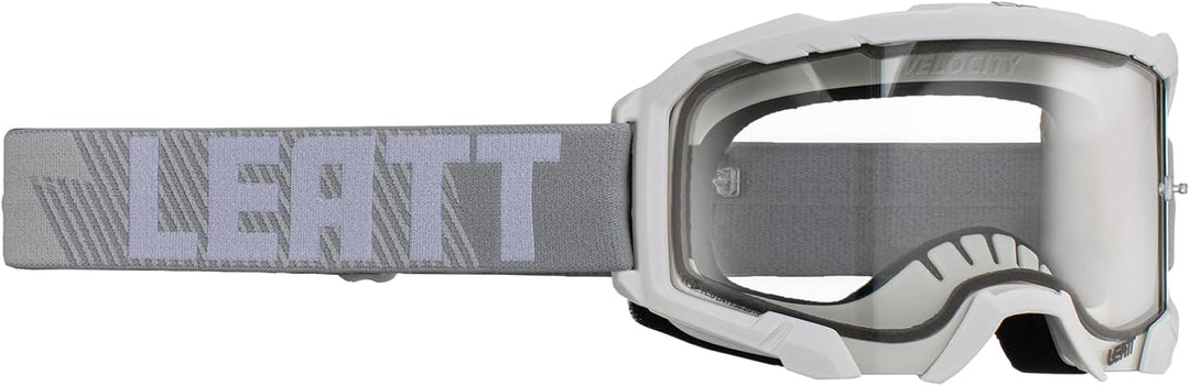 Leatt Unisex Velocity 4.5 Goggles Einheitsgrösse White Clear, Einheitsgrösse White Clear