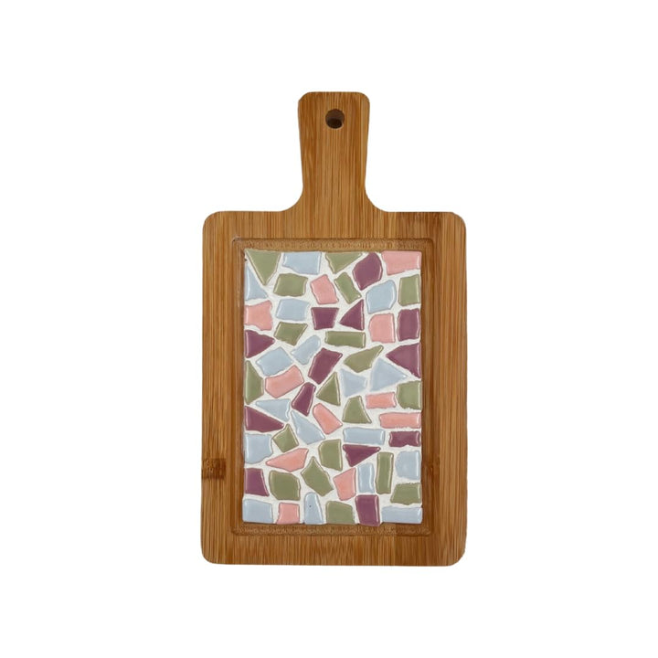 Little Creations mosaik Mini-Servierbrett Pastel | DIY Bastelset Erwachsene | Gestalte deine eigene
