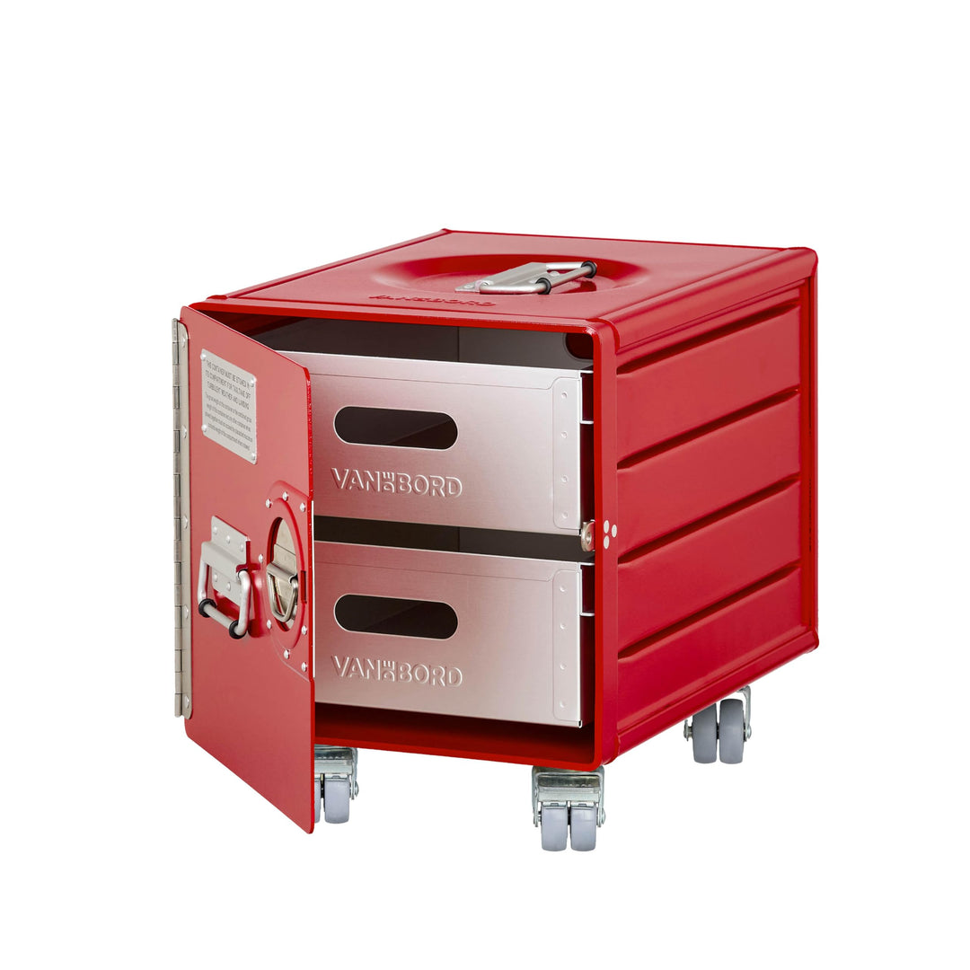 Rollcontainer mit Schubladen, Metallschrank, mobiler Aktenschrank, Schubladenschrank, Industrial Möb