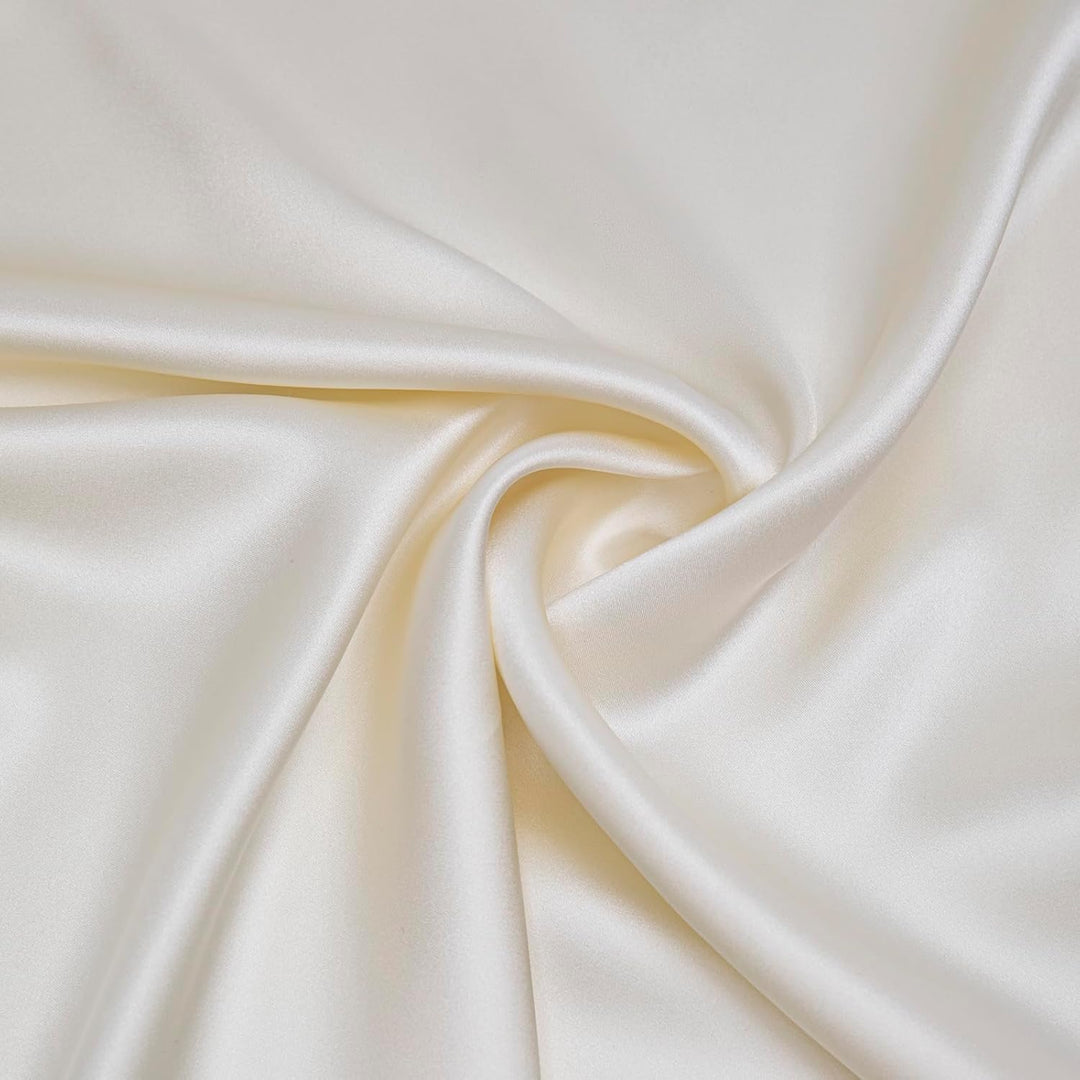 Natural Silk Kissenbezug, hypoallergen, 22 Momme, 100 % Seide, 600 Fadenzahl, mit versenkbarem Reiss