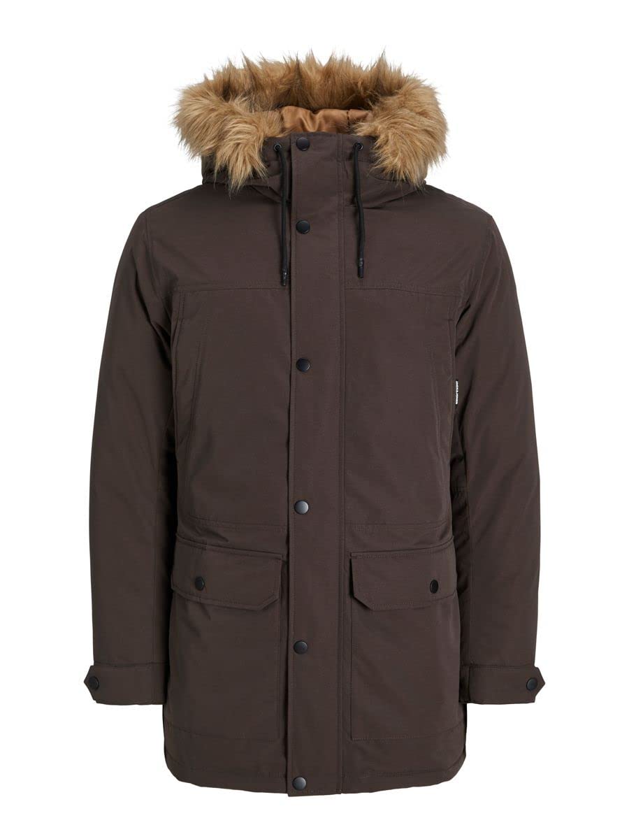 JACK & JONES Herren Jjwinner Parka Fur Jacket, S