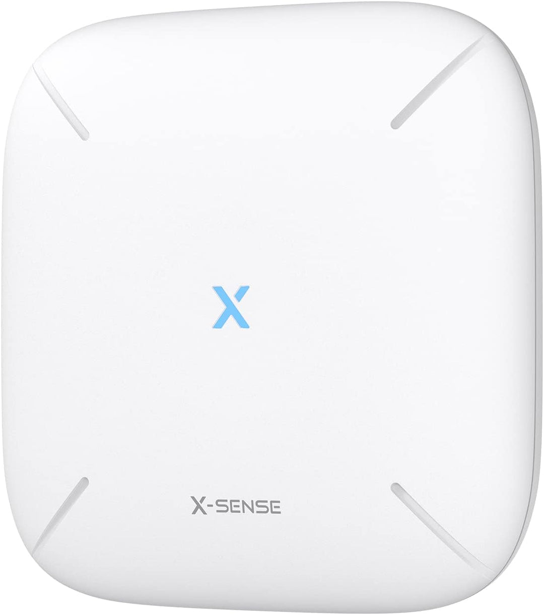 X-Sense Smart Home-Basisstation – Kompaktes Design, erfordert 2,4-GHz-WLAN, mit 2-in-1-Taste für Stu
