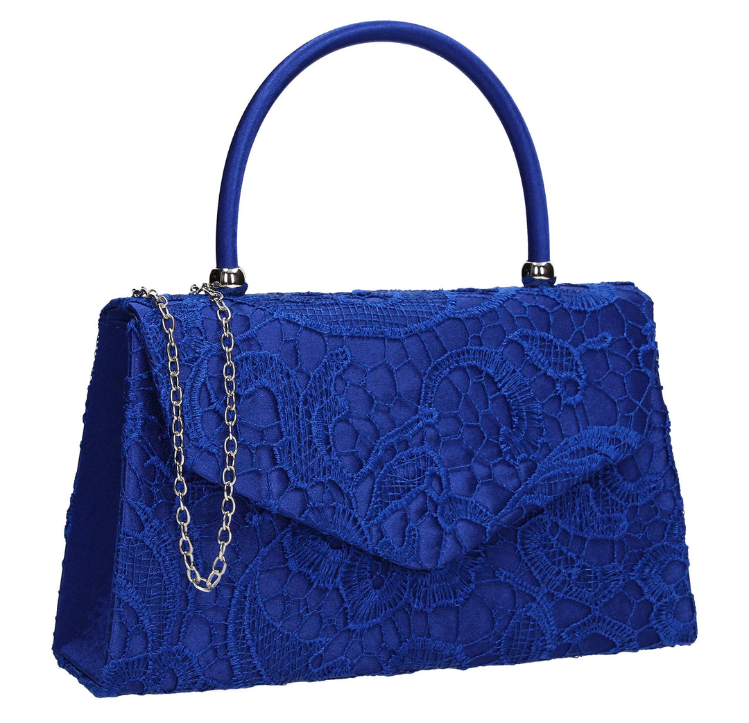 SwankySwans Kendall Lace Smart Elegant Tasche Blau (Königsblau), Blau (Königsblau)