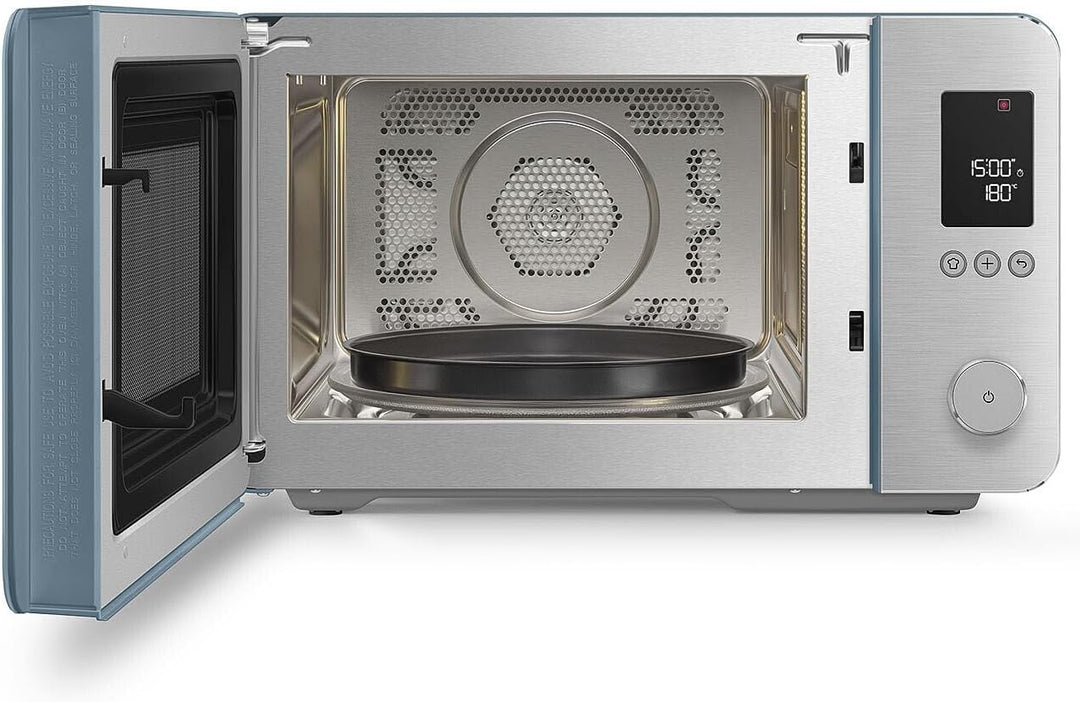 Smeg, Kombi-Mikrowelle, MOC02SBMEU, 9 Funktionen und 3 Kombinationen, 25 automatische Programme, Inv
