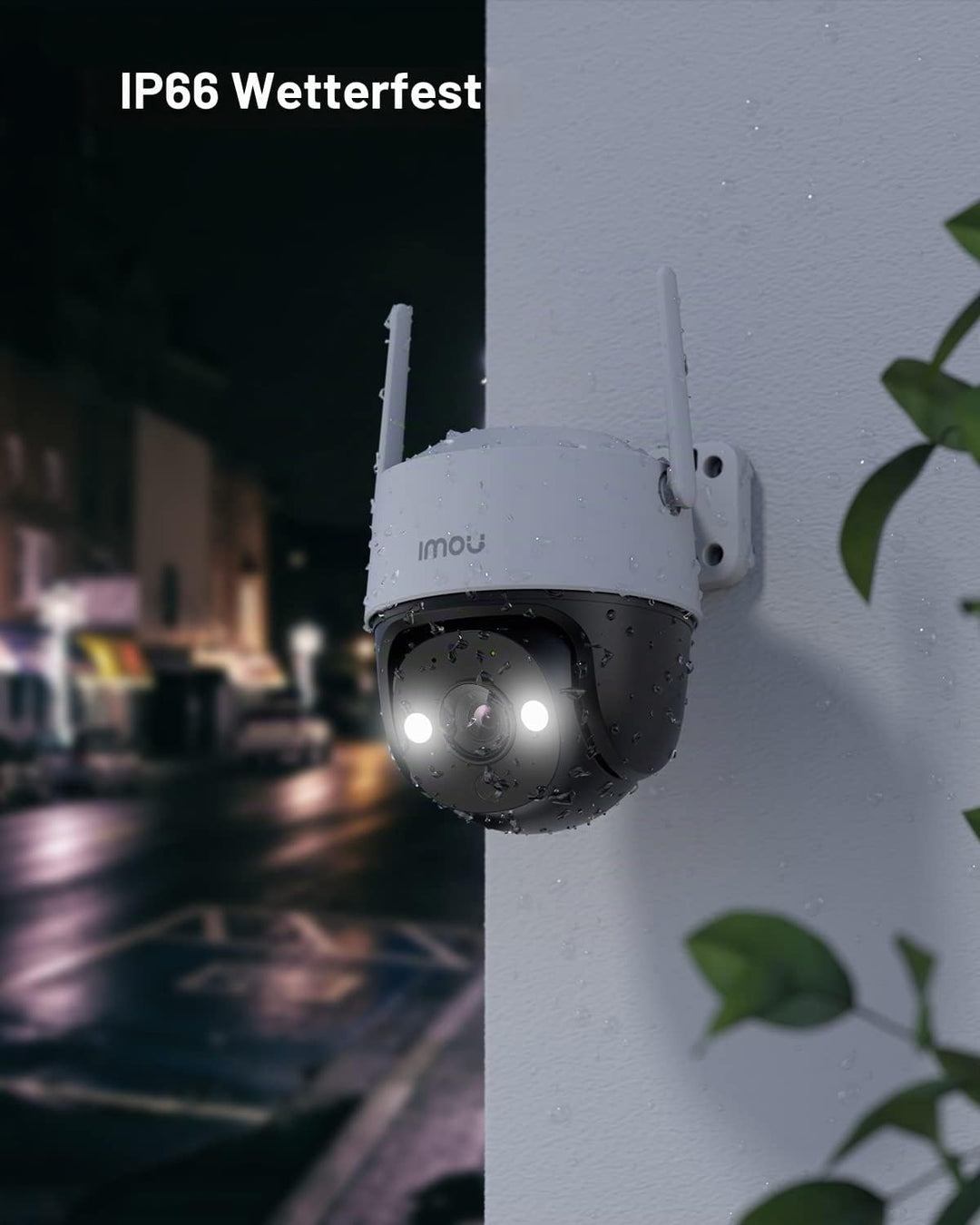 Imou 3K/5MP Überwachungskamera Aussen 360° PTZ WLAN IP Kamera Überwachung Aussen, KI-Personen-/Fahrz