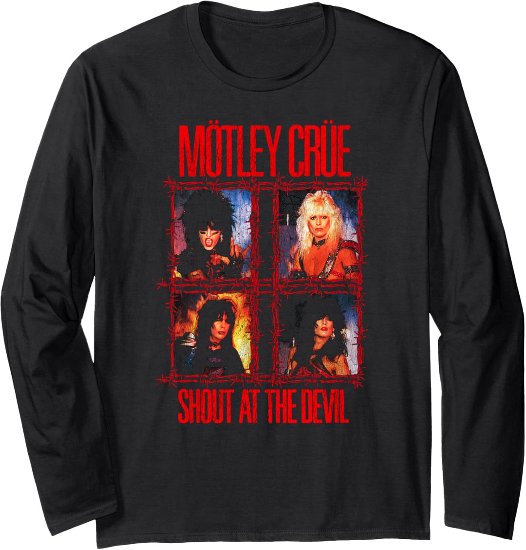Mötley Crüe - Shout At The Devil - Wire Langarmshirt