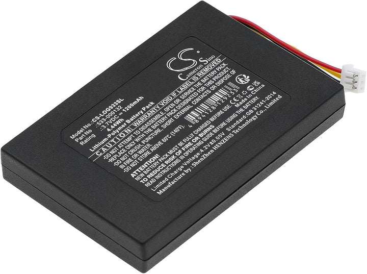 TCTK akkus Kompatibel mit [Logitech] G533, G633, G635, G933, G935 Ersetzt 533-000132 FBA