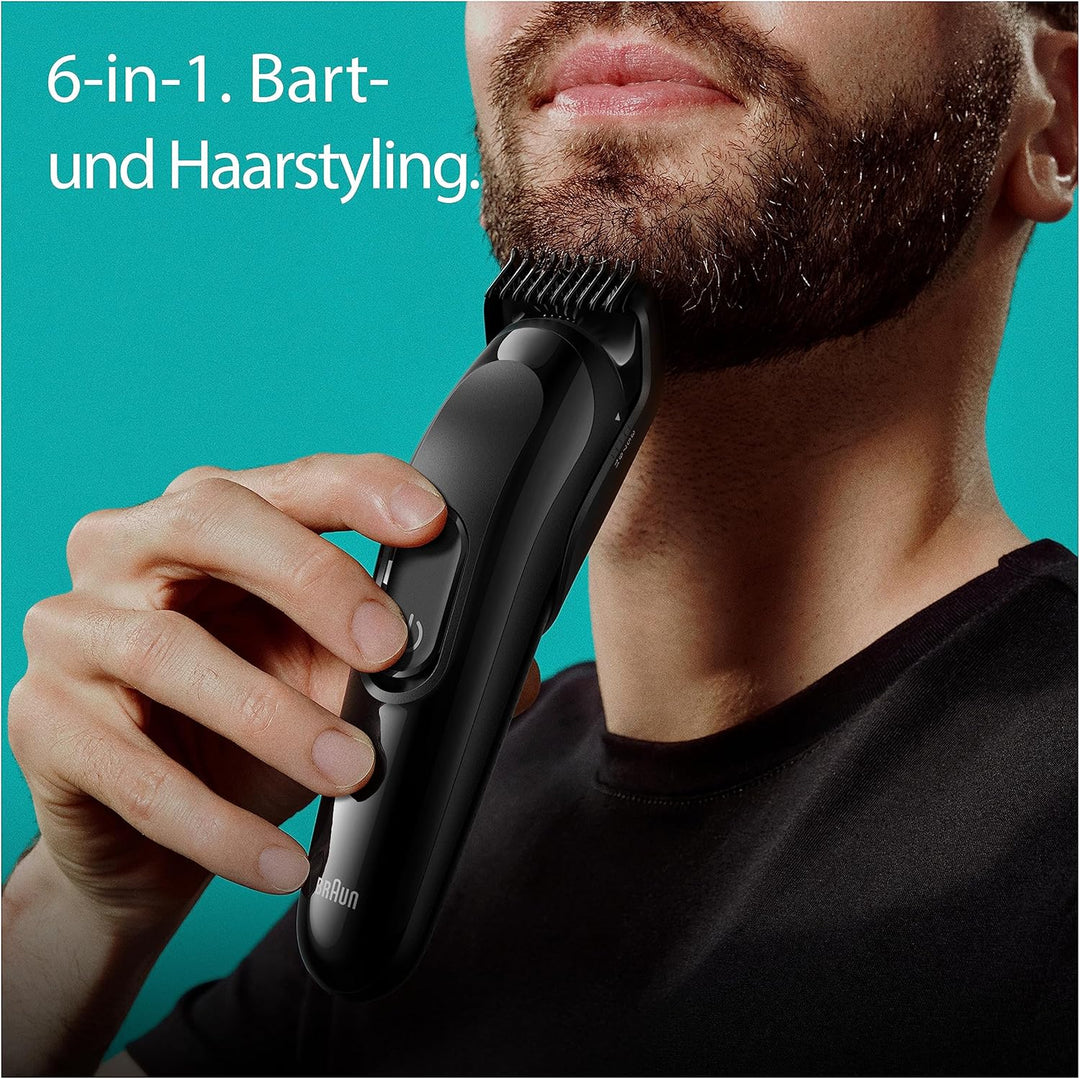 Braun Series 3 All-In-One Bartpflege Bodygroomer Set, Trimmer/Haarschneider Herren, Haarschneidemasc