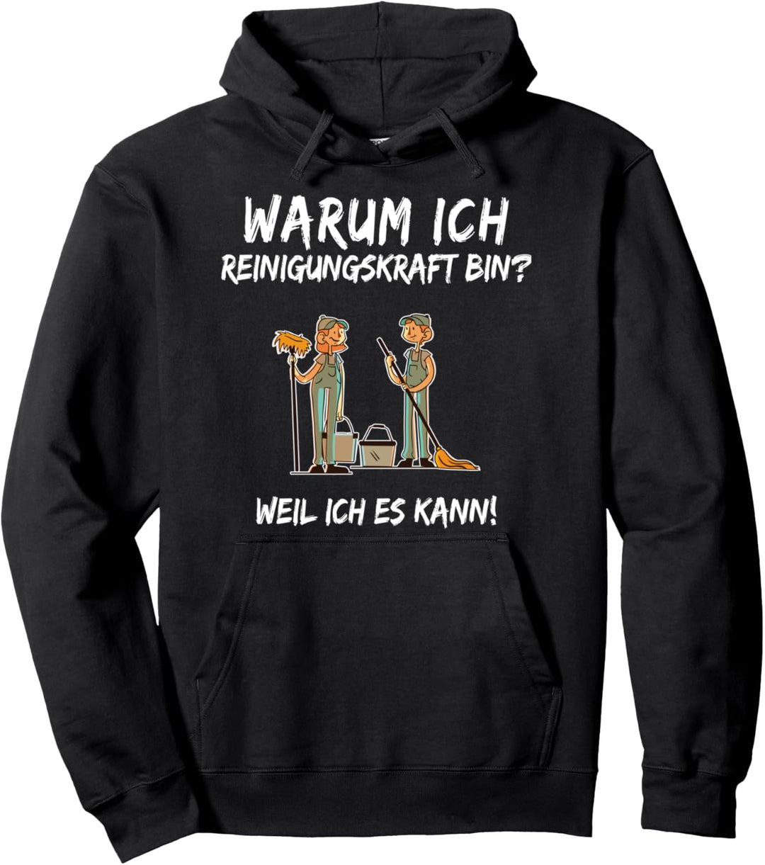 Reinigungskraft Spruch Lustig Putzen Putzfrau Putzfee Beruf Pullover Hoodie