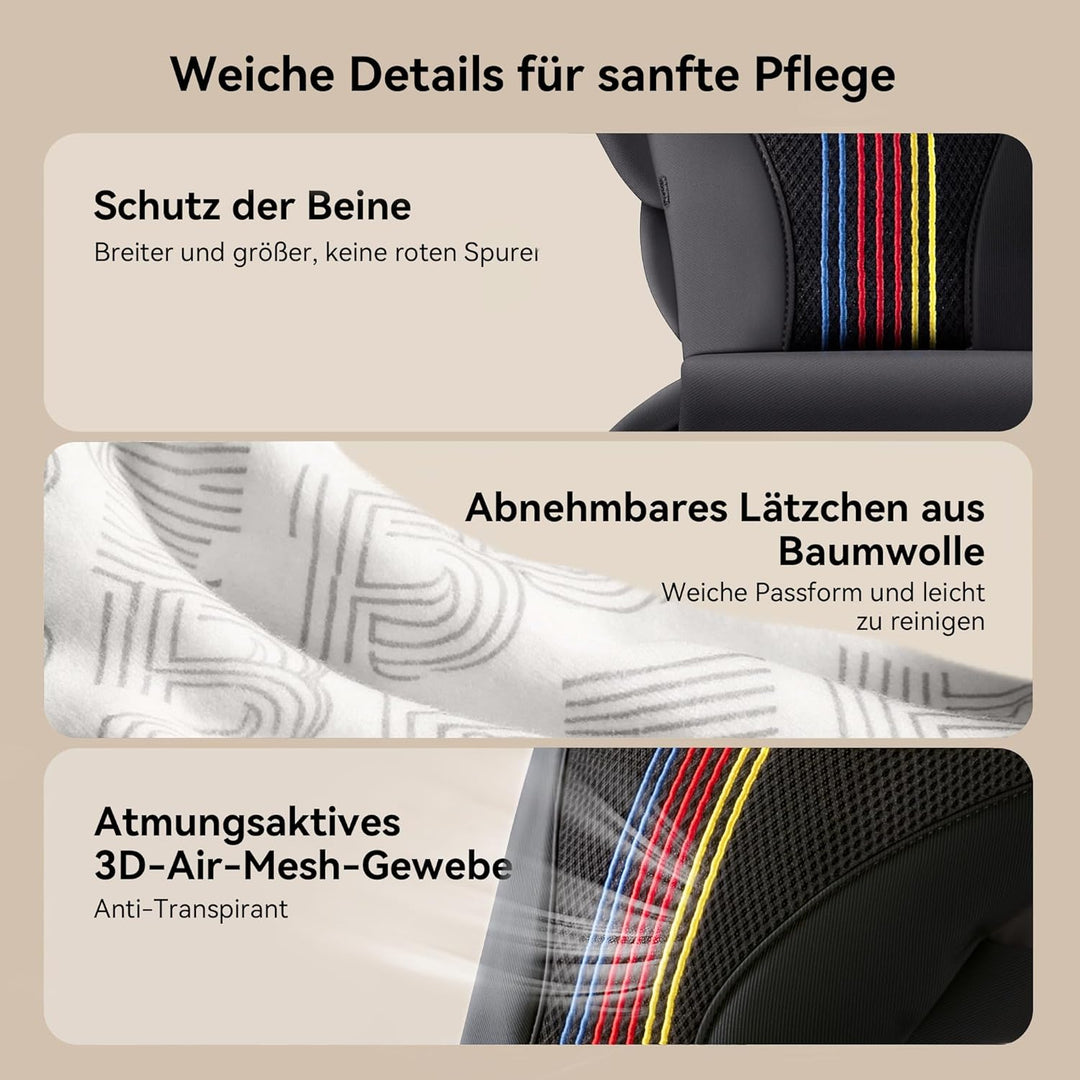 Babytrage mit Hüftkissen, 2-in-1 Verstellbar &amp; Abnehmbar, Atmungsaktiv &amp; Einfach zu Tragende Tragehi