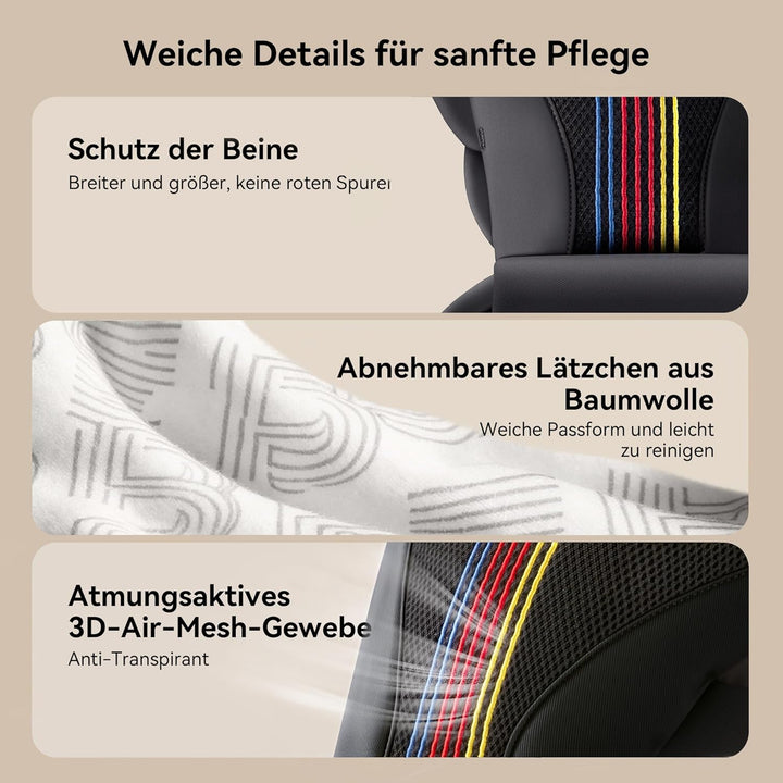 Babytrage mit Hüftkissen, 2-in-1 Verstellbar &amp; Abnehmbar, Atmungsaktiv &amp; Einfach zu Tragende Tragehi