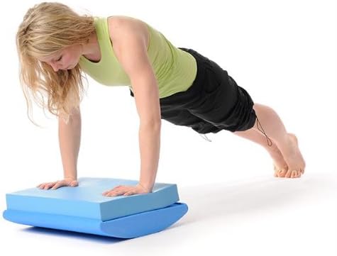 Airex Gymnastikmatte / Balance-Pad (3 Farbvarianten), SoftX Koordinationswippe, azul