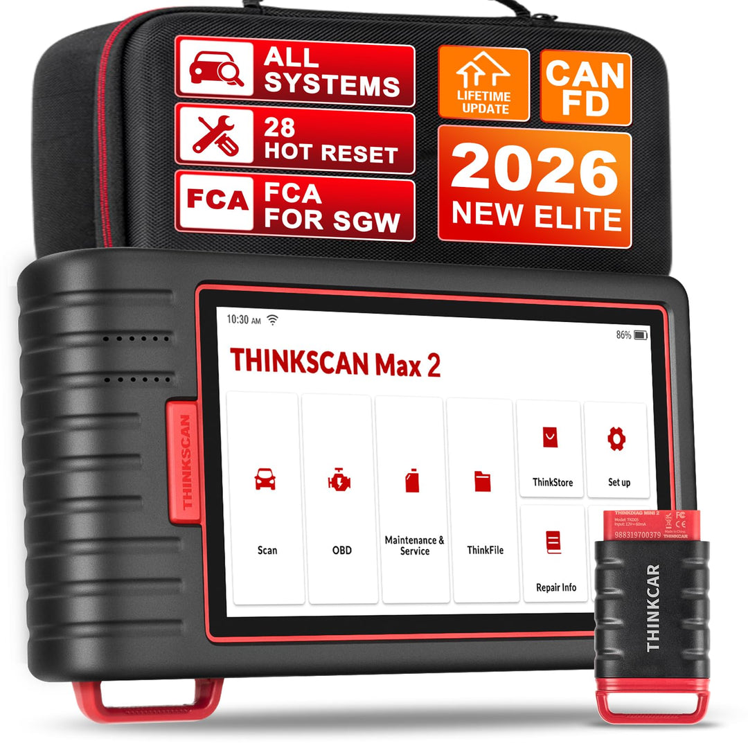 Thinkcar Thinkscan MAX2 Obd2 Diagnosegerät Für Alle Fahrzeuge,Alle Systemdiagnosen Obd2 Diagnosegerä