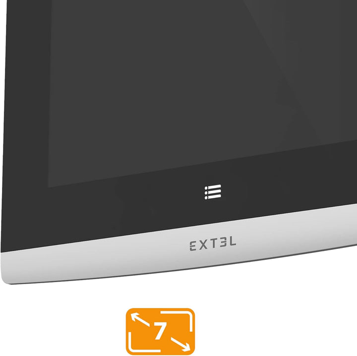 Avidsen Video-Türsprechanlage mit Glasdisplay 17,8 cm (7 Zoll), verbunden mit Ihrem Smartphone mit i