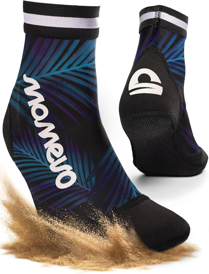 Momevo Beachmates Beachvolleyball Socken - schützende Beachsocken aus Neopren und Elasthan - idealer