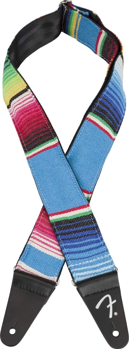 Fender® »SERAPE GUITAR STRAP« Gitarrengurt | Breite: 5cm | Länge: 86-150cm | Farbe: Blue Multi Blaue