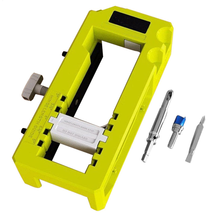Hinge Jig, Door Hinge Jig, Template Hinge Jig Router Door Latch Installation Kit, Adjustable Scoring