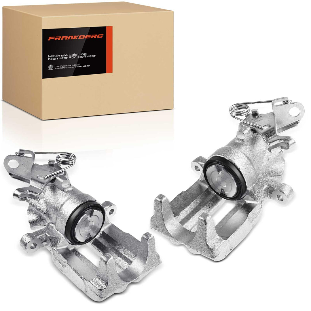 Frankberg 2x Bremssattel Bremszange Hinten Links Rechts Kompatibel mit A8 4D2 4D8 2.8L-4.2L 1994-200