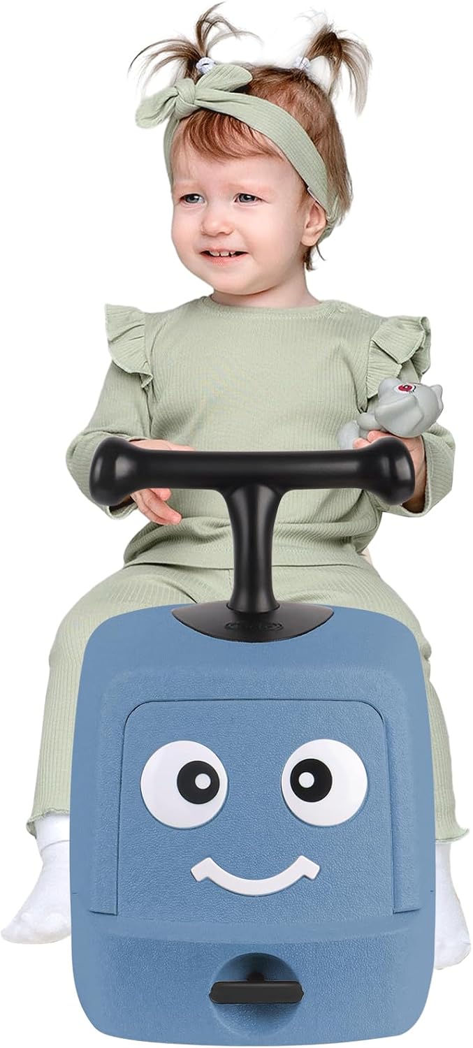 Babyrutscher,Babyroller,Montessori Spielzeug für+6 Monaten,3in1 Rutscher,Baby-Walker,Ride-On und Cas