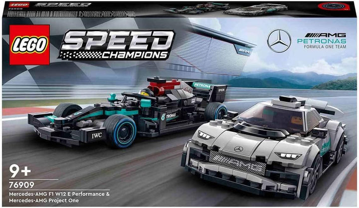 LEGO Speed Champions - 76909 Mercedes-AMG F1 W12 E Performance & Mercedes-AMG Project One