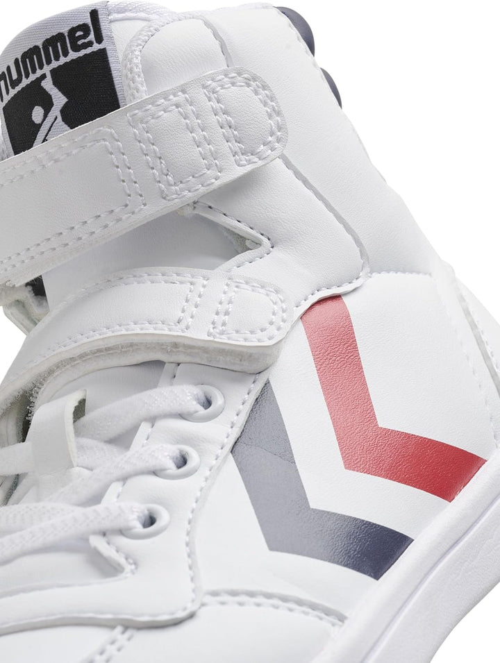 hummel Klettverschluss Sneaker Stadil Light Kinder 28 EU Weiss, 28 EU Weiß