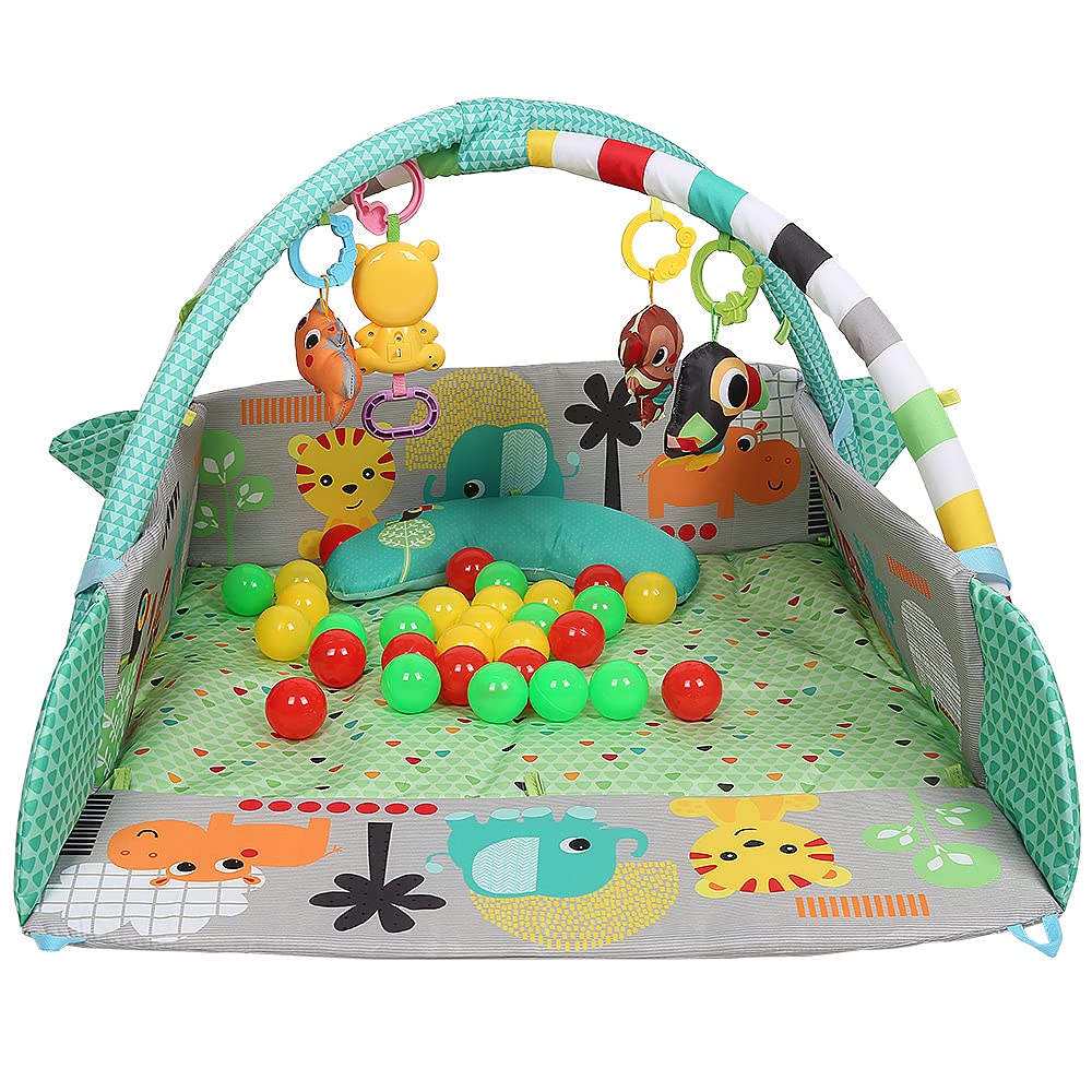 Baby Spielbogen Baby Spieldecke mit Musik & Lichtern ，Pädagogisches Spielzeug für Baby & Kleinkinder