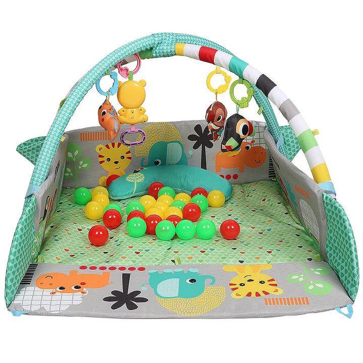 Baby Spielbogen Baby Spieldecke mit Musik & Lichtern ，Pädagogisches Spielzeug für Baby & Kleinkinder