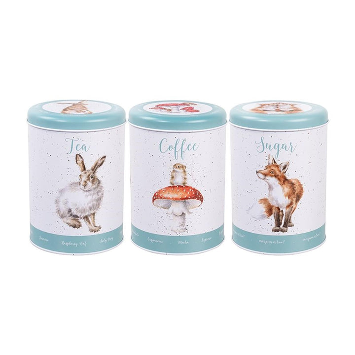 Wrendale Designs by Hannah Dale - The Country Set Tee-, Kaffee- und Zuckerdosen – 155 mm x 110 mm Te