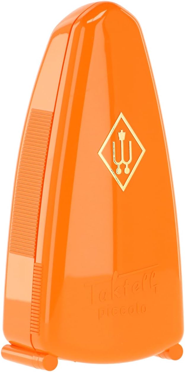 Wittner Metronom 830 231 Kunststoffgehäuse ohne Glocke Taktell Piccolo orange orange Single, orange