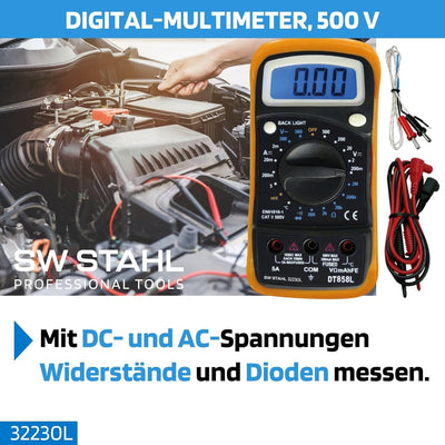 SW-Stahl 32230L Digital Multimeter I 500 V I CAT II