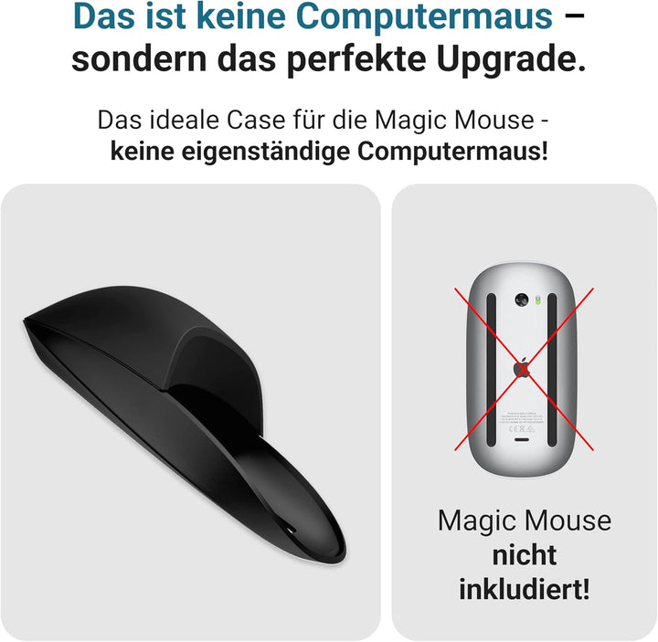Magic Mouse Case für verbesserte Handhaltung | Das Magic Mouse Upgrade | Eine kompakte Hülle für die