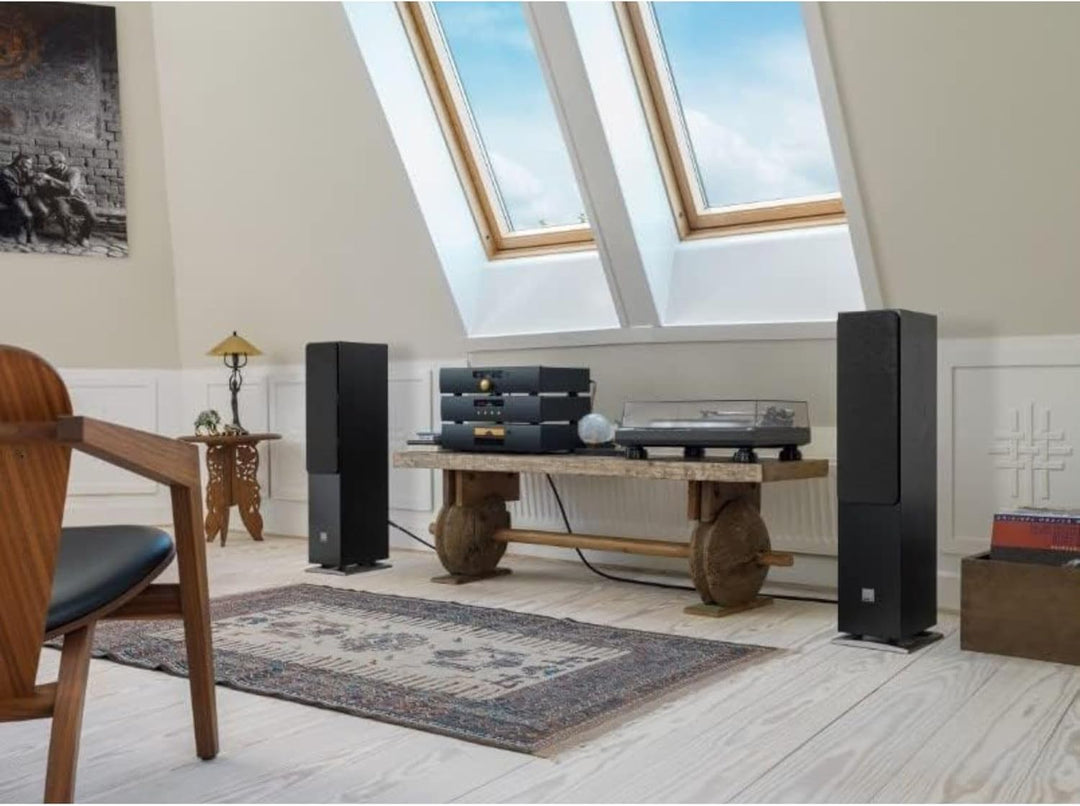 Dali Oberon 5 Standlautsprecher Paar - Passive Lautsprecher mit schlankem und elegantem Design, komb