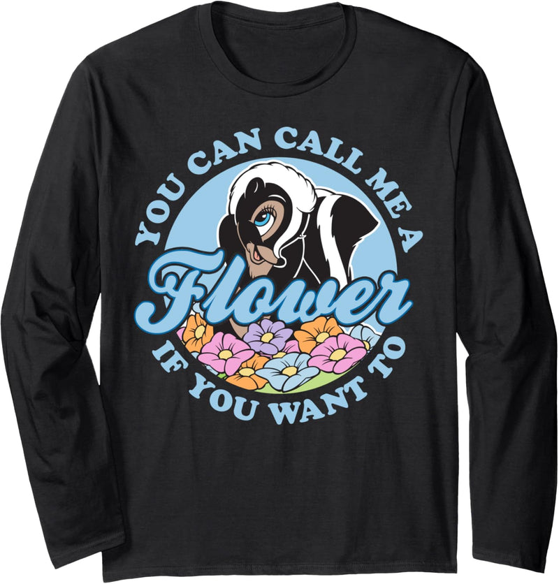 Disney Bambi You Can Call Me A Flower If You Want To Langarmshirt