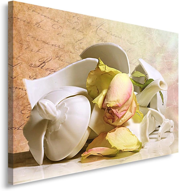 Feeby. Wandbild - 1 Teilig - 70x100 cm, Leinwand Bild Leinwandbilder Bilder Wandbilder Kunstdruck, K