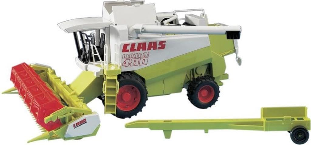 bruder Spielwaren GmbH & Co. K 02120 Claas Lexion 480 Mähdrescher, ab 3 Jahren, Masse: 36,8 x 26,3 x