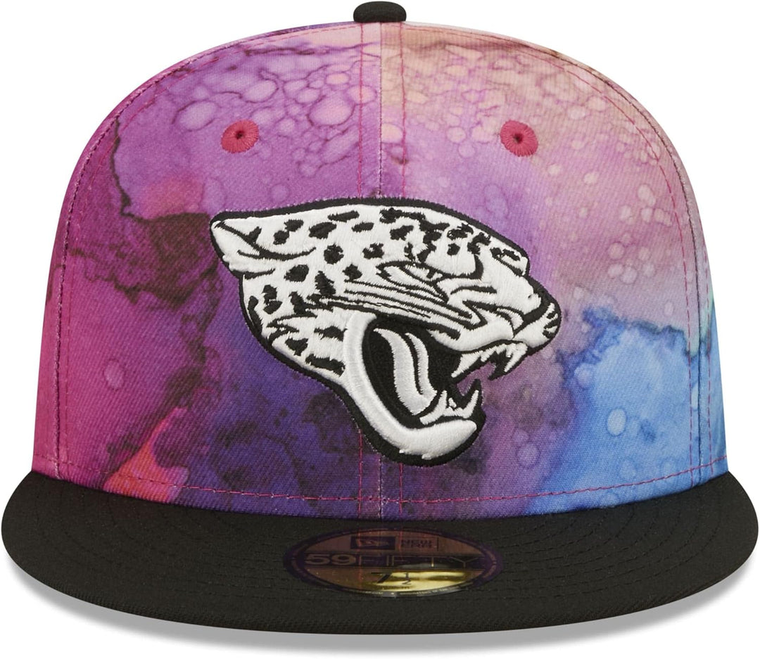 New Era 59Fifty NFL CC Jaguars Cap Basecap Baseballcap Fitted Flat Brim Jacksonville Hinten geschlos