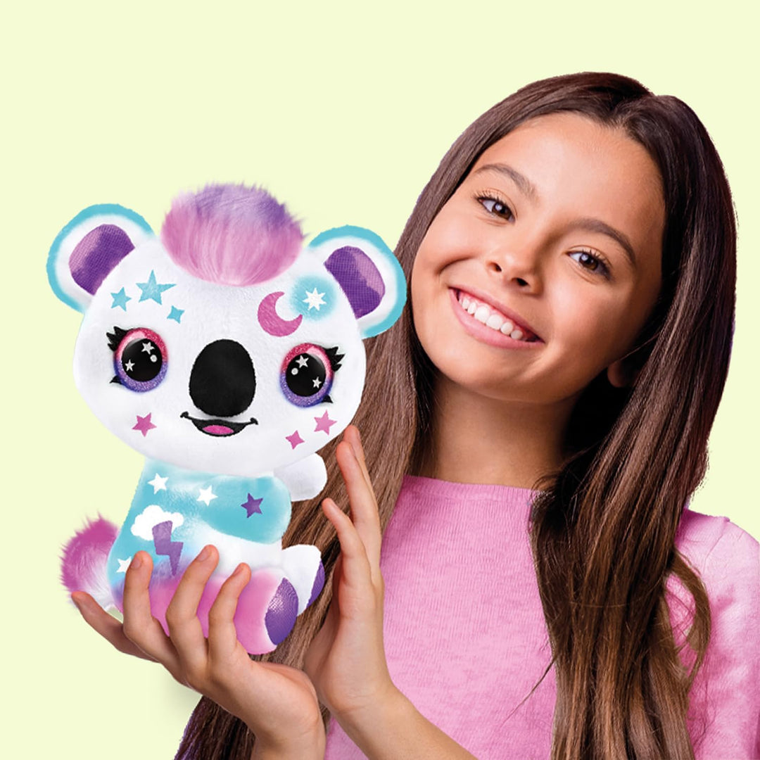 Canal Toys - Airbrush Plush - Färben Sie Ihr Koala-Plüschtier zum Personalisieren - Plüschspray mit