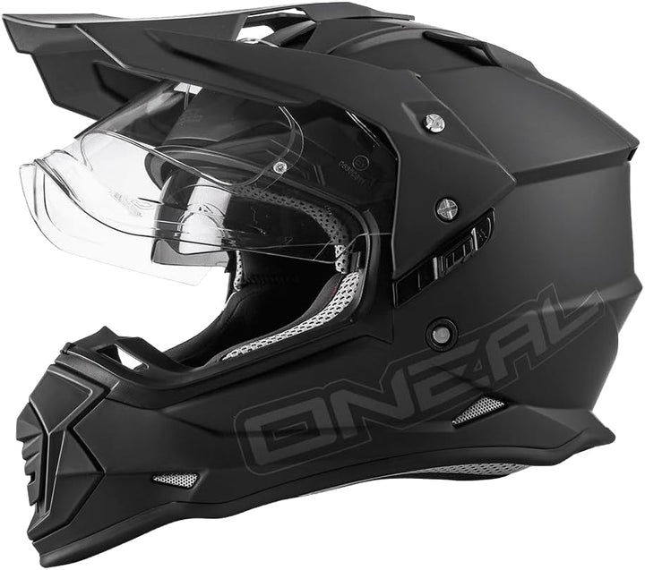 O'NEAL Unisex – Erwachsene Sierra Helmet Flat V.23 Helm XL Schwarz/V.23, XL Schwarz/V.23