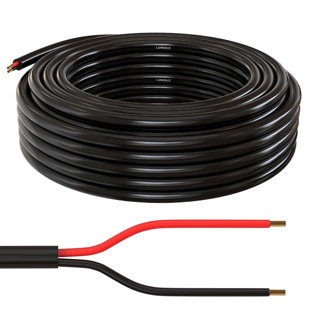 10m Lumonic 1m FLRYY Fahrzeugkabel 2 adrig I Fahrzeugleitung mit Kabelquerschnitt 2x 2,5mm² I Kabel
