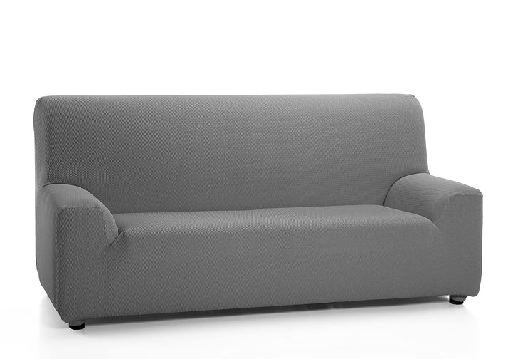 Martina Home Tunez Elastischer Sofabezug, Stoff, Grau, 4-Sitzer (240 bis 270 cm) Grau 4 Plätze, Grau
